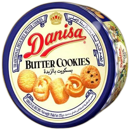 Danisa butter cookies tin